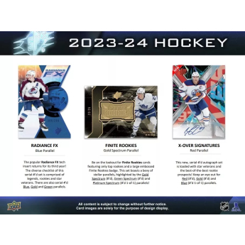 NHL dobozok NHL hokikártyák 2023-24 Upper Deck SPx Hockey Hobby Box