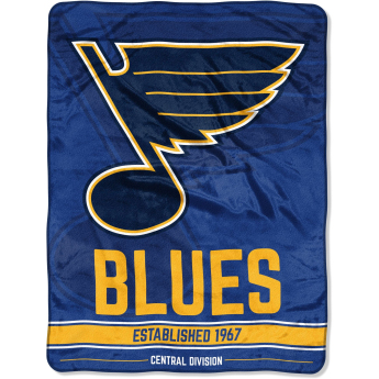 St. Louis Blues takaró Plush Micro Throw Logo