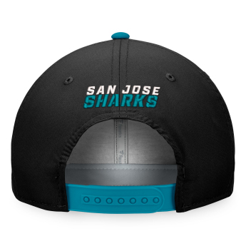 San Jose Sharks baseball sapka Defender Structured Adjustable black