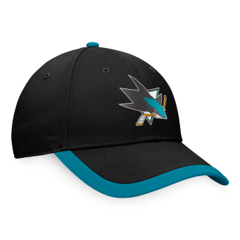 San Jose Sharks baseball sapka Defender Structured Adjustable black