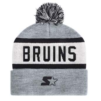 Boston Bruins téli sapka Biscuit Knit Skull