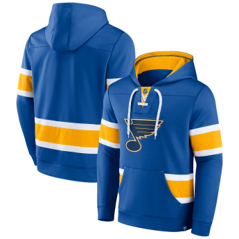 St. Louis Blues férfi kapucnis pulóver Iconic NHL Exclusive Pullover Hoodie