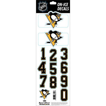 Pittsburgh Penguins sisak matricák Decals ON-Ice