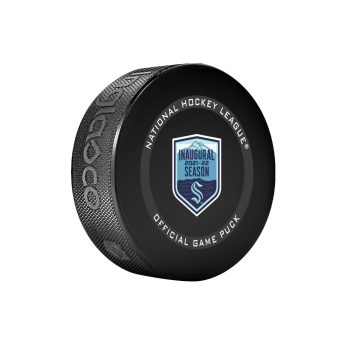 Seattle Kraken korong official game puck 2021-2022 inaugural season