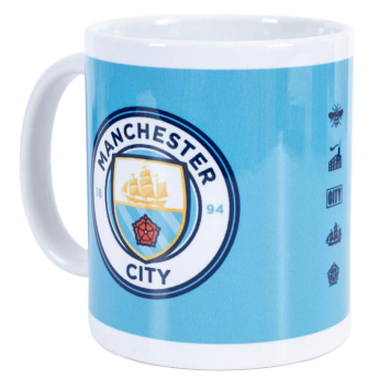 Manchester City bögre Crest