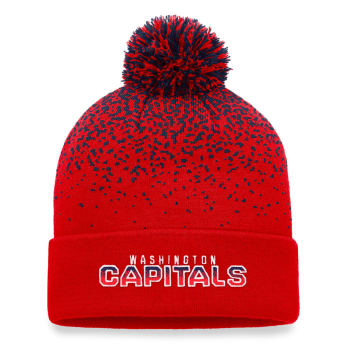 Washington Capitals téli sapka Iconic Gradiant Beanie Cuff with Pom Athletic Red-Athletic Navy