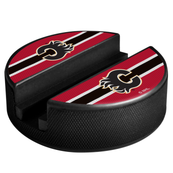 Calgary Flames telefon tartó Puck Media Holder