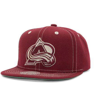 Colorado Avalanche baseball flat sapka Contrast Natural Snapback