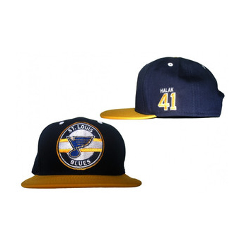 St. Louis Blues baseball flat sapka #41 Halak Snapback