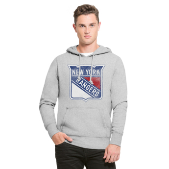 New York Rangers férfi kapucnis pulóver Knockaround Headline