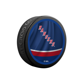 New York Rangers korong reverse retro jersey souvenir collector hockey puck