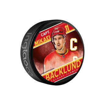 Calgary Flames korong Mikael Backlund Captain Collection