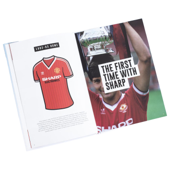 Manchester United könyv Classic Kits