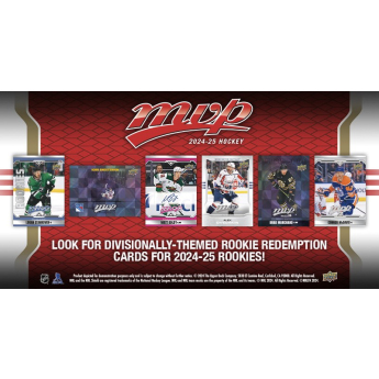 NHL dobozok NHL hokikártyák 2024-25 Upper Deck MVP Hockey Gravity Feed Box