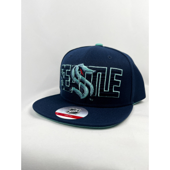 Seattle Kraken gyerek flat siltes sapka Life Style Graphic Snapback