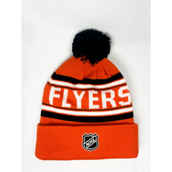 Philadelphia Flyers gyerek téli sapka Jacquard Cuffed Knit With Pom