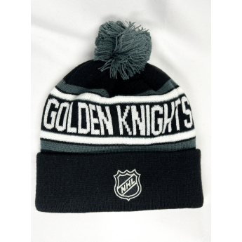 Vegas Golden Knights gyerek téli sapka Jacquard Cuffed Knit With Pom