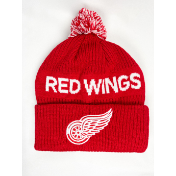 Detroit Red Wings gyerek téli sapka Cufed Knit With Pom