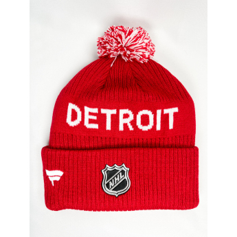 Detroit Red Wings gyerek téli sapka Cufed Knit With Pom