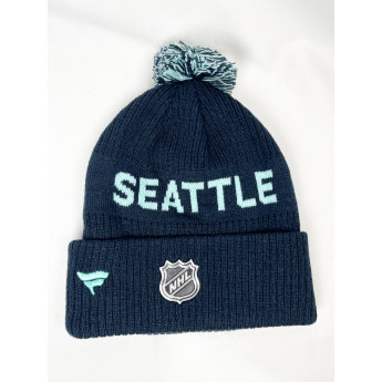 Seattle Kraken gyerek téli sapka Cufed Knit With Pom