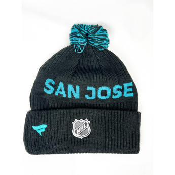 San Jose Sharks gyerek téli sapka Cufed Knit With Pom