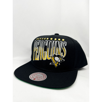 Pittsburgh Penguins baseball flat sapka Line Work Snapback Vntg