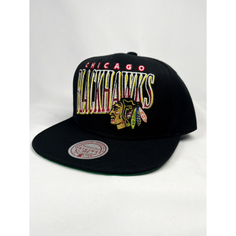 Chicago Blackhawks baseball flat sapka Line Work Snapback