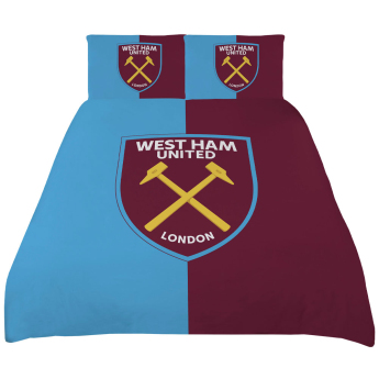 West Ham United ágynemű Colour Split King
