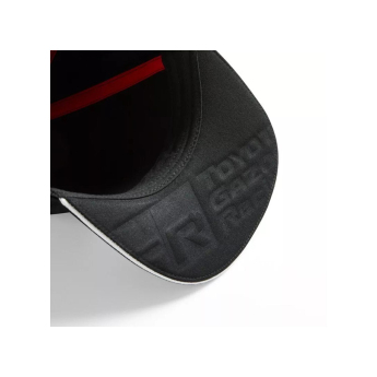 Toyota Gazoo Racing baseball flat sapka Brim Logo black 2024