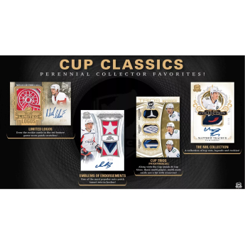 NHL dobozok NHL hokikártyák 2022-23 Upper Deck The CUP Hobby Box