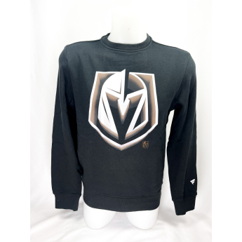 Vegas Golden Knights férfi pulóver Chrome Graphic Crew Sweatshirt Black