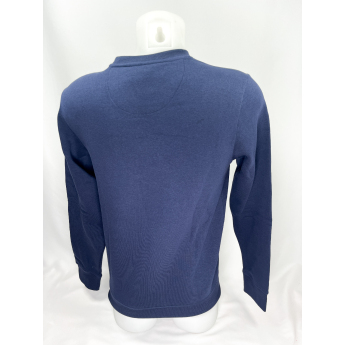 Seattle Kraken férfi pulóver Chrome Graphic Crew Sweatshirt Maritime Blue