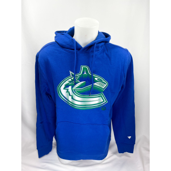 Vancouver Canucks férfi kapucnis pulóver Chrome Graphic Hoodie Blue Chip