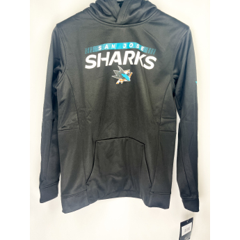 San Jose Sharks gyerek kapucnis pulóver Authentic Pro Hood Po Hoodie