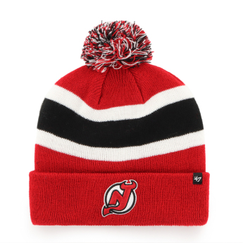 New Jersey Devils téli sapka Breakaway ’47 Cuff Knit red