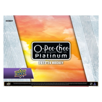 NHL dobozok NHL hokikártyák 2023-24 Upper Deck O-Pee-Chee Platinum Hobby Box