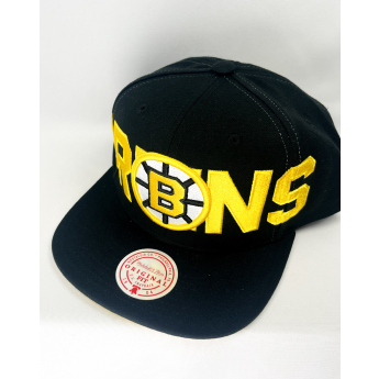 Boston Bruins baseball flat sapka Full Frontal Snapback Vntg
