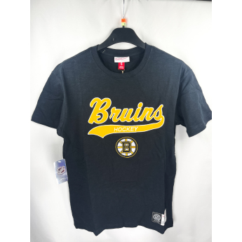 Boston Bruins férfi póló Legendary Slub Ss Tee Current Logo