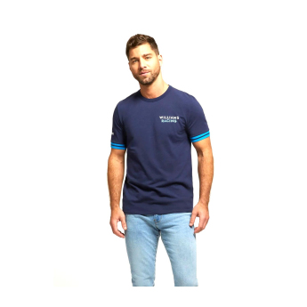 Williams férfi póló Logo navy F1 team 2024