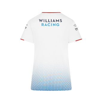 Williams női póló Driver white F1 Team 2024