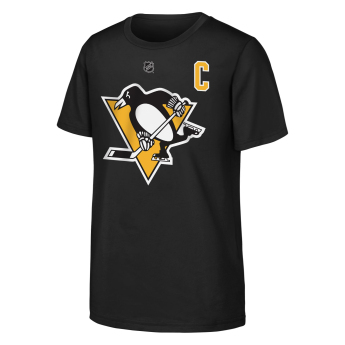 Pittsburgh Penguins gyerek póló Sidney Crosby Flat Captains N&N Ctn Tee