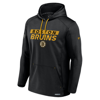 Boston Bruins férfi kapucnis pulóver AP Rink Poly Fleece Pullover Hood
