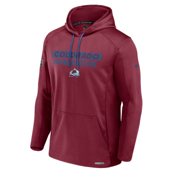 Colorado Avalanche férfi kapucnis pulóver AP Rink Poly Fleece Pullover Hood