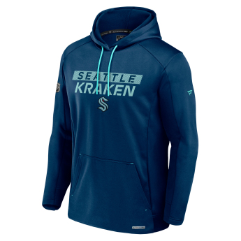 Seattle Kraken férfi kapucnis pulóver AP Rink Poly Fleece Pullover Hood