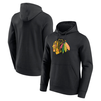 Chicago Blackhawks férfi kapucnis pulóver Primary Logo Graphic Hoodie - VALUE