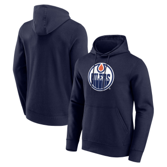 Edmonton Oilers férfi kapucnis pulóver Primary Logo Graphic Hoodie - VALUE