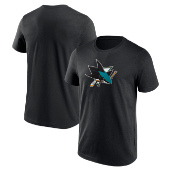 San Jose Sharks férfi póló Primary Logo Graphic T-Shirt - VALUE