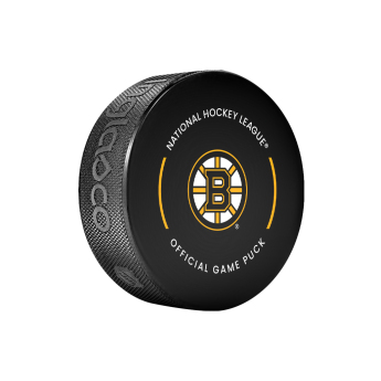 Boston Bruins korong Official Game Puck 2022-2023