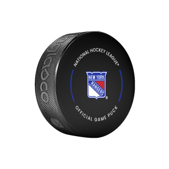 New York Islanders korong Official Game Puck 2022-2023