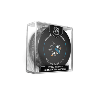 San Jose Sharks korong Official Game Puck 2022-2023